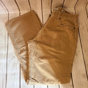 Mens The Buckle Faded Tan Jeans BKE Casuals Carter Size 36R